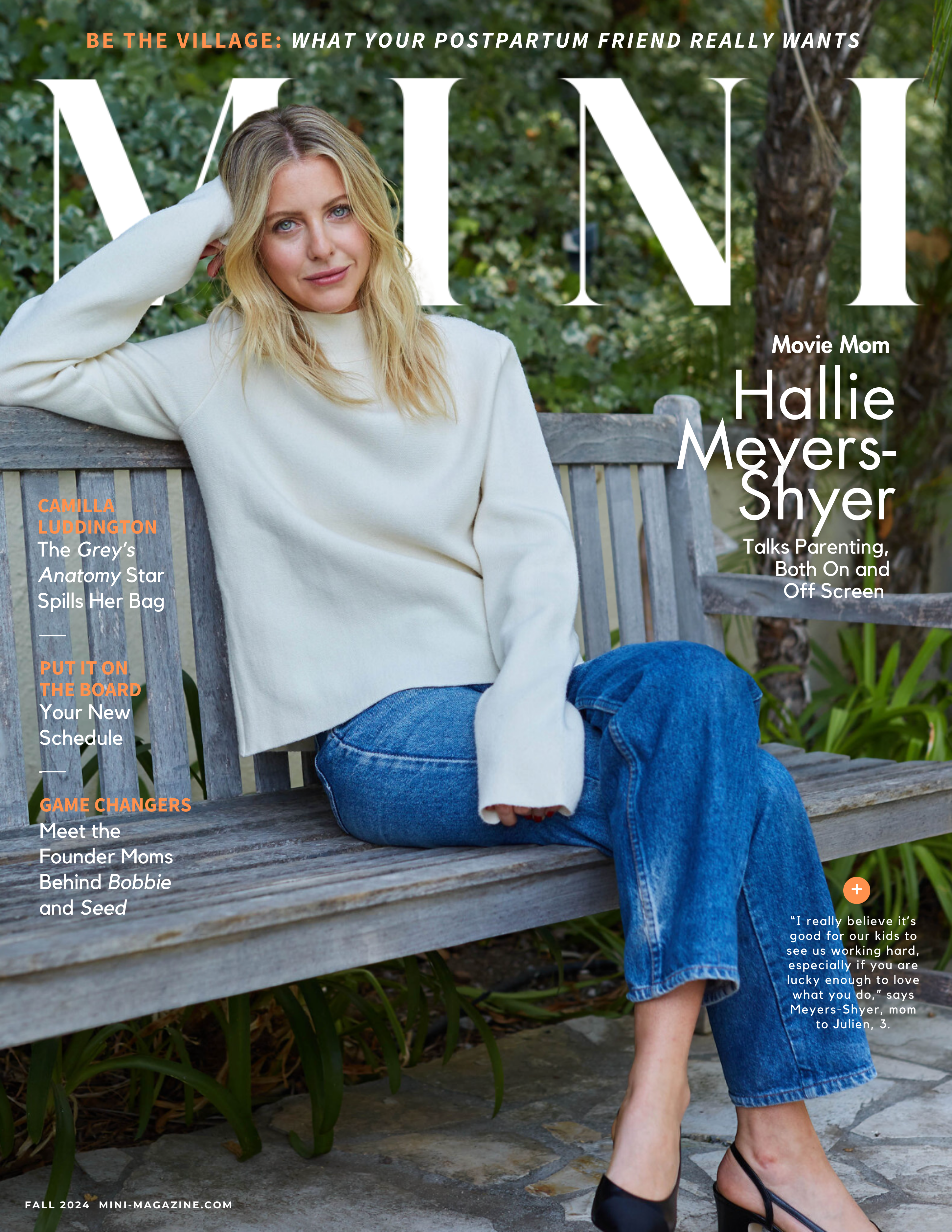 hallie meyers shyer mini magazine cover